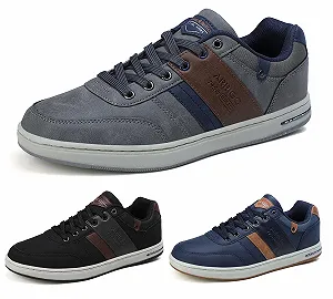 Кросівки ARRIGO BELLO Повсякденні Чоловічі PU Шкіра для Ходьби Дихаючі Спортивні Класичні - Фото 1