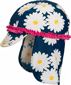 Панама Playshoes с УФ-защитой Daisies для девочек - Фото 1