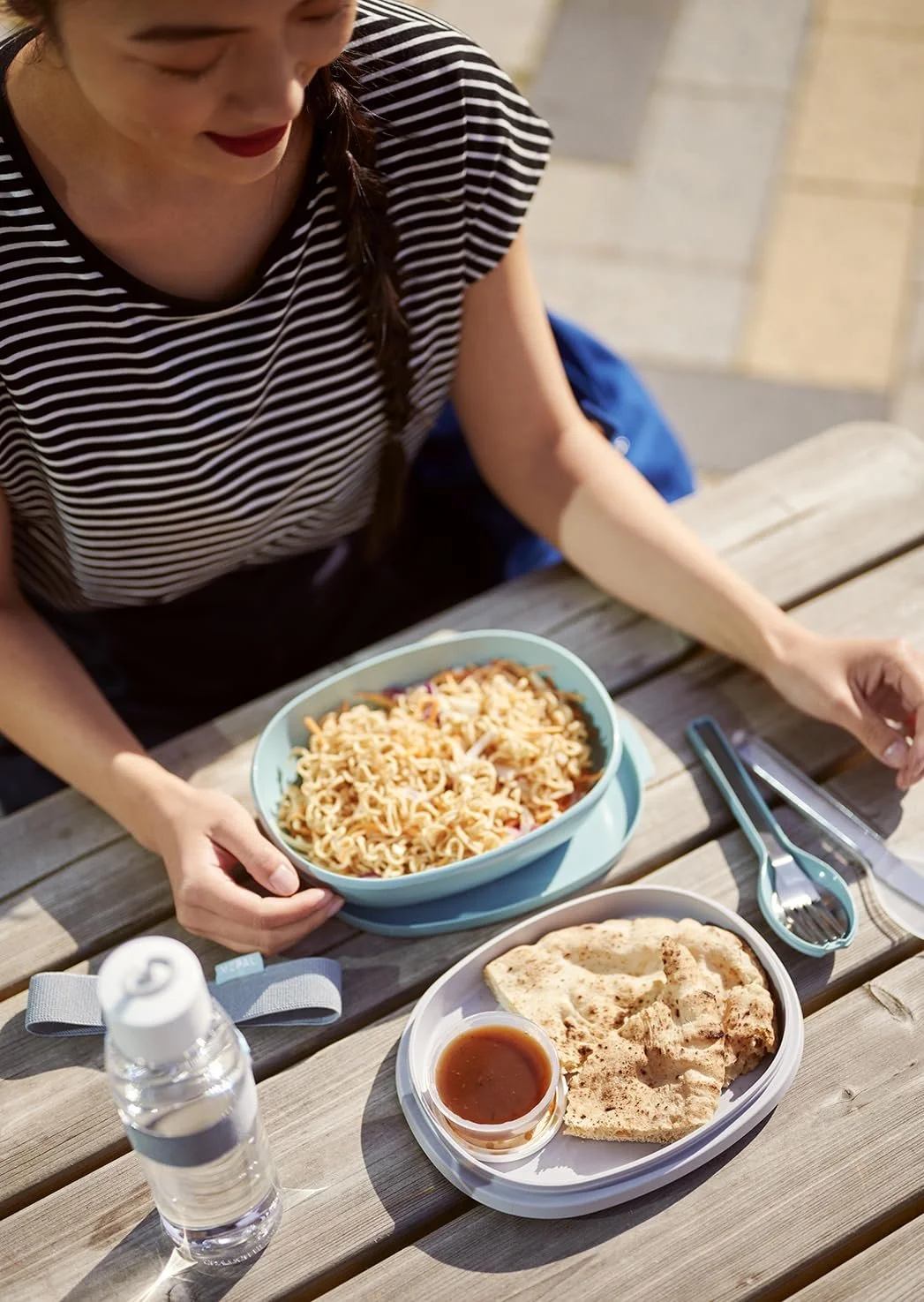 Набор столовых приборов Mepal Ellipse Нож, вилка и ложка Нержавеющая сталь Nordic Sage, фото №4