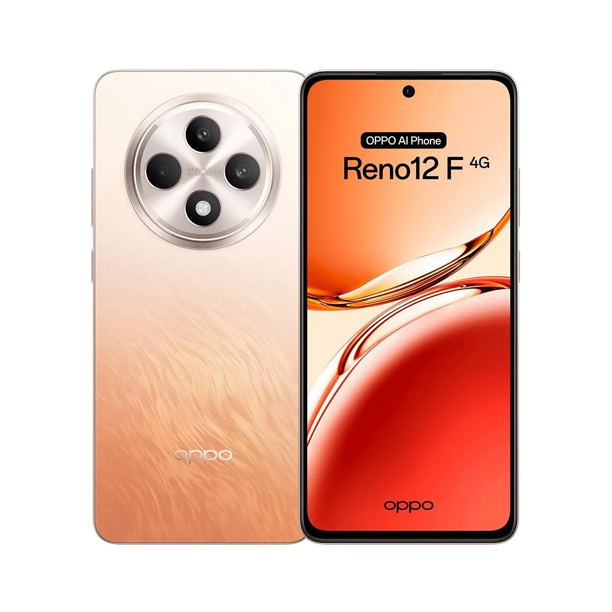 Смартфон Oppo Reno 12F 6.67'' 8/256GB Orange, фото №1