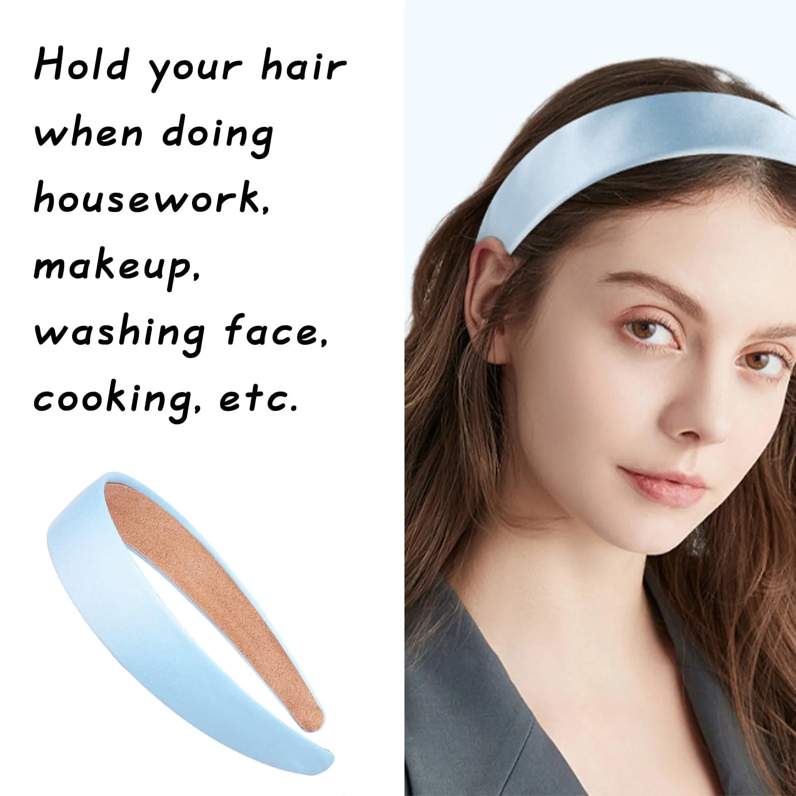 Обруч Голубой для женщин, фото №3