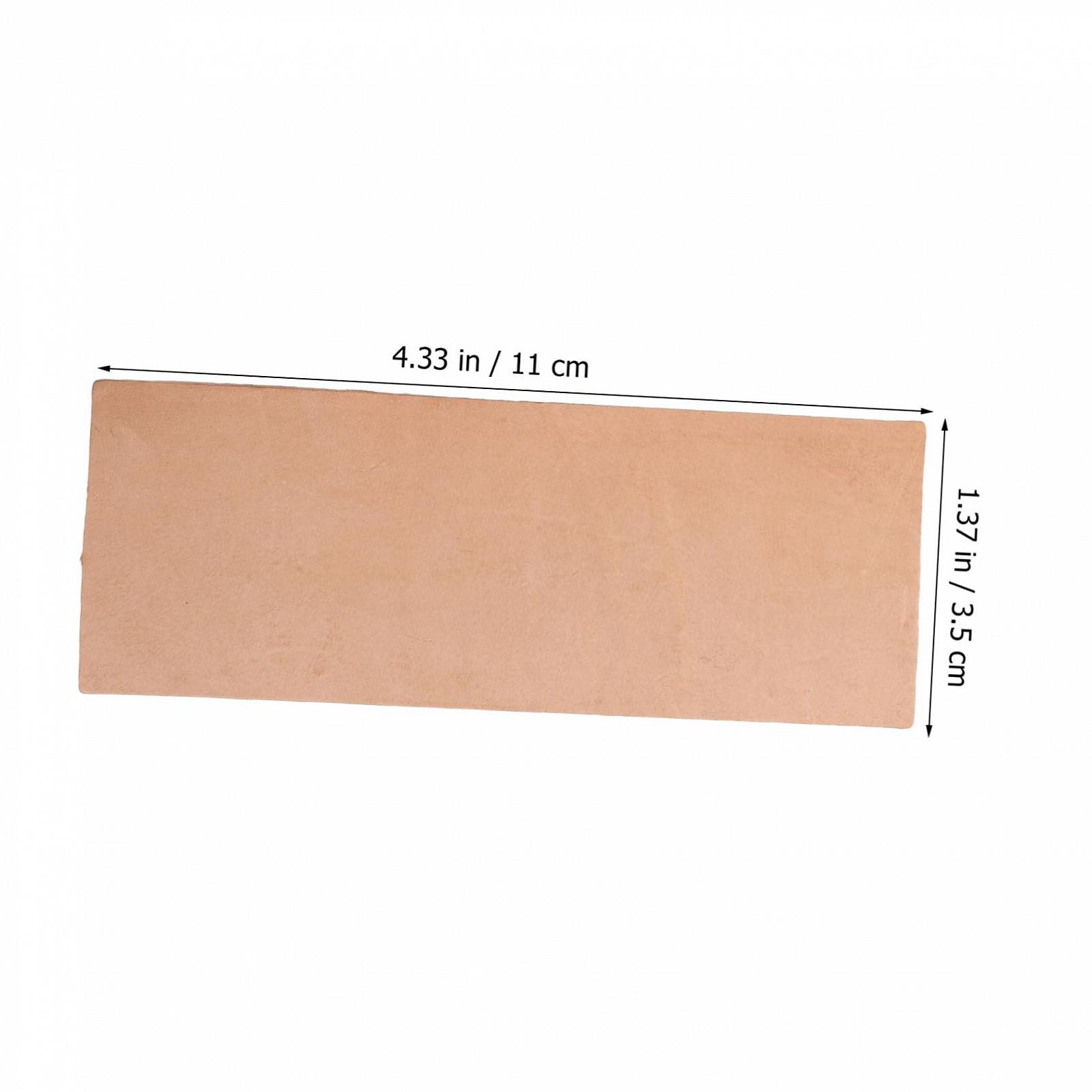 Набор для заточки и полировки Holibanna 2 предмета кожаный блок и полировочный воск, фото №3