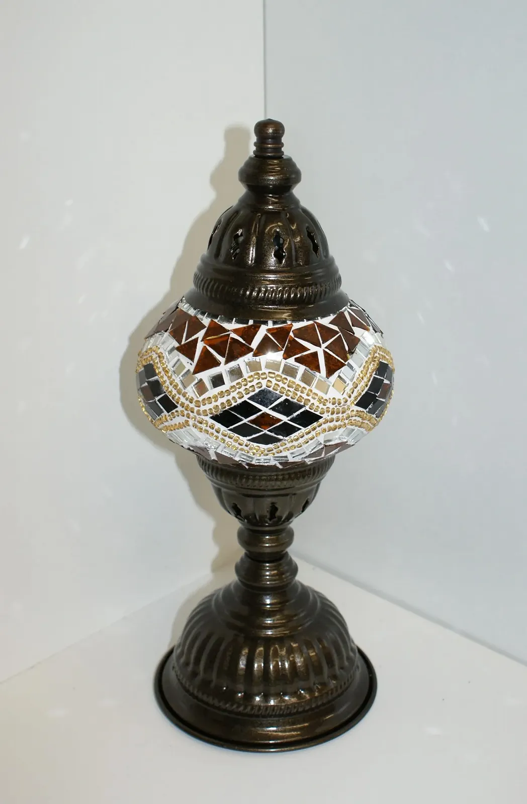 Настільна лампа Samarkand Lights Mosaic Table Lamp M Oriental Gold, фото №4