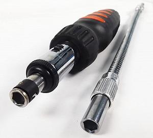 Гнучкий набір викруток з бітами та гайковими ключами synthetic.ua - Фото 1