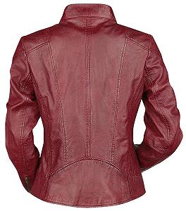 Кожаная Куртка Gipsy Kina LEGV Женская Красный synthetic.ua - Фото 1