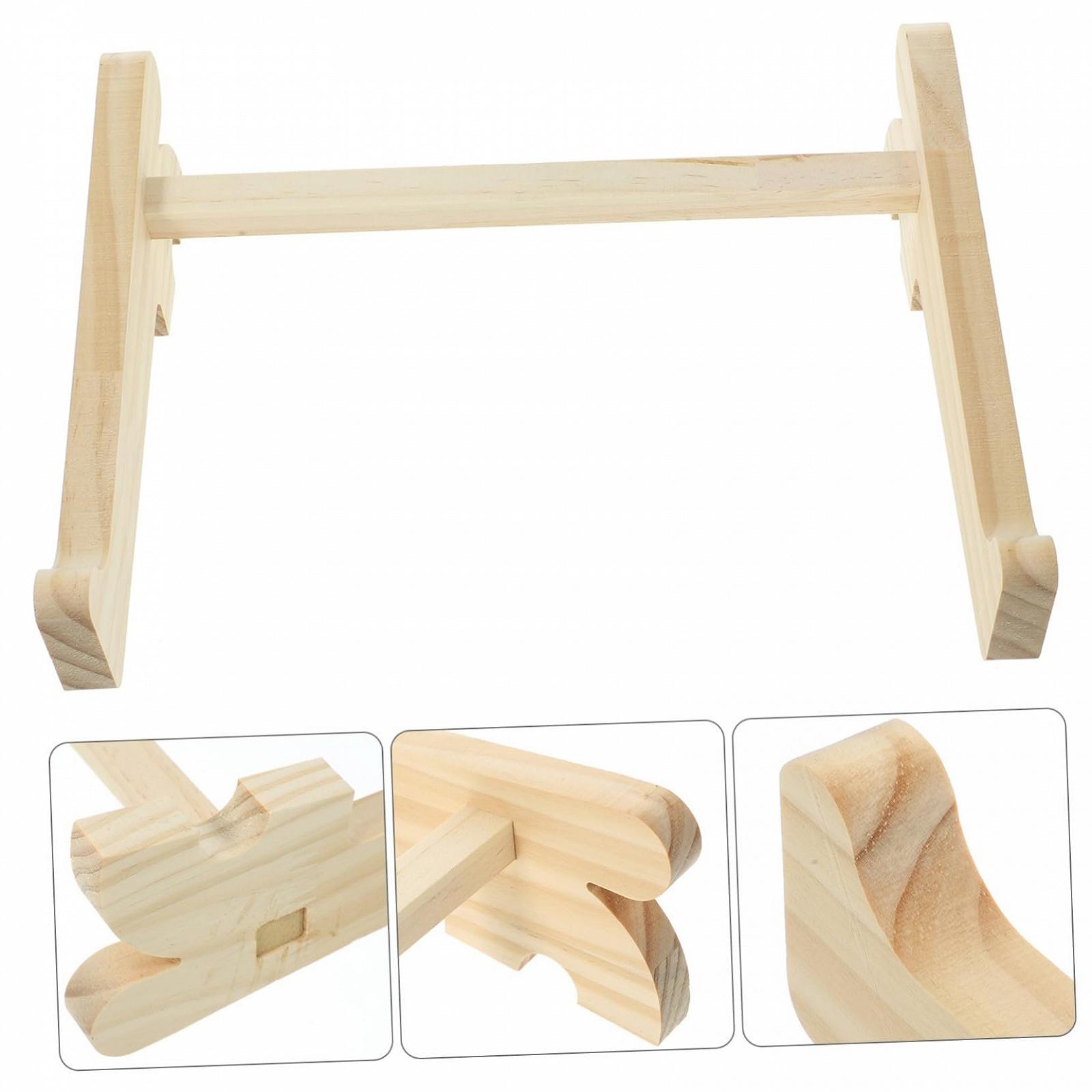 Підставка Дерев'яна для ноутбука Вертикальна Ергономічна Вентильована для Домашнього Офісу Сумісна з Охолодженням, фото №3