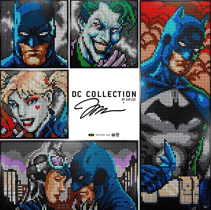 Конструктор Лего LEGO ART Колекція Джим Лі Бетмен (31205), фото №3