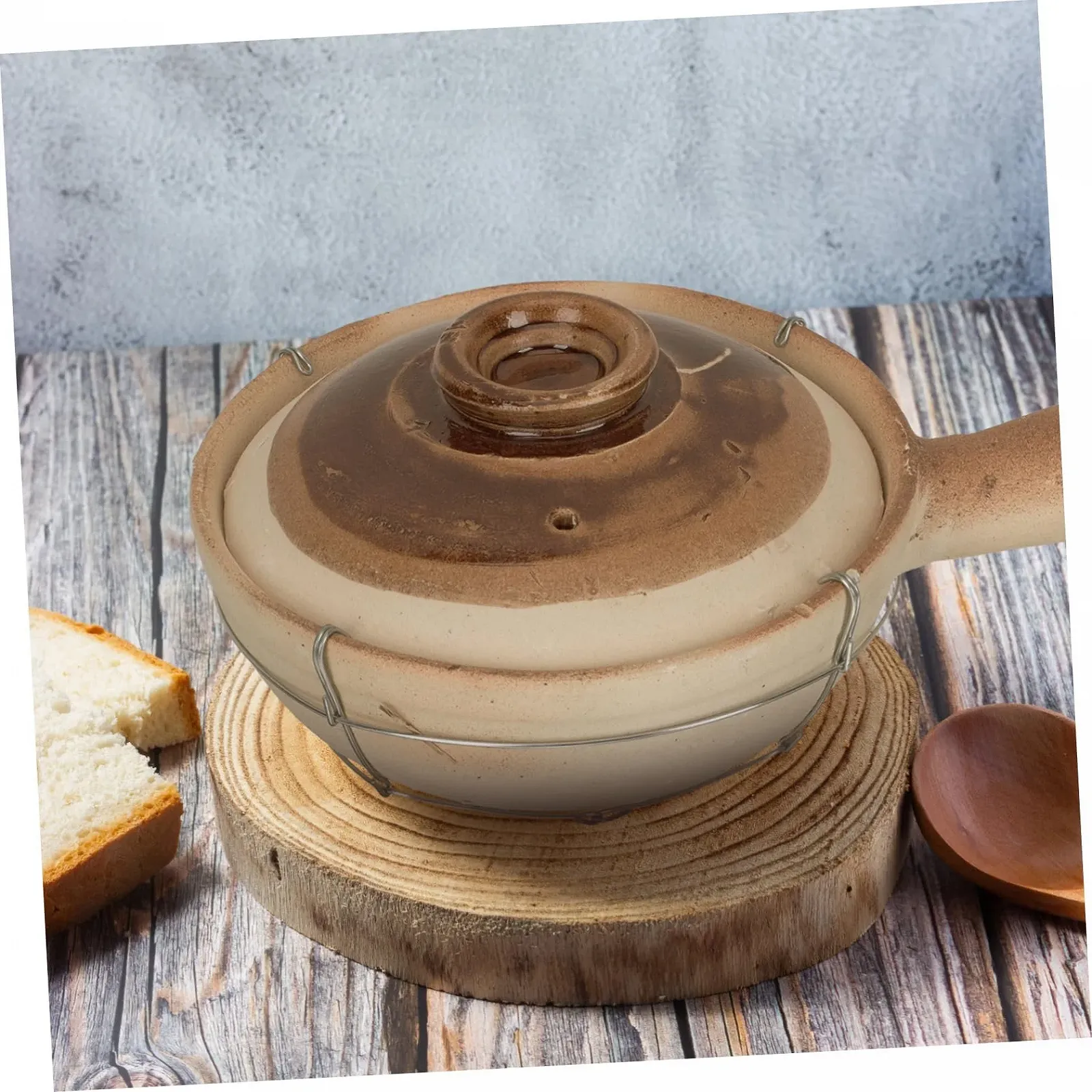 Ківш сотейник PRETYZOOM Традиційний для повільного приготування Рівномірний розподіл тепла Енергоощадний, фото №3