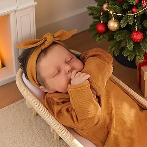 Кукла Zero pam Reborn для девочек 50 см, полностью силиконовая, реалистичная, анатомически правильная, как новорожденная, с аксессуарами для кормления - Фото 1