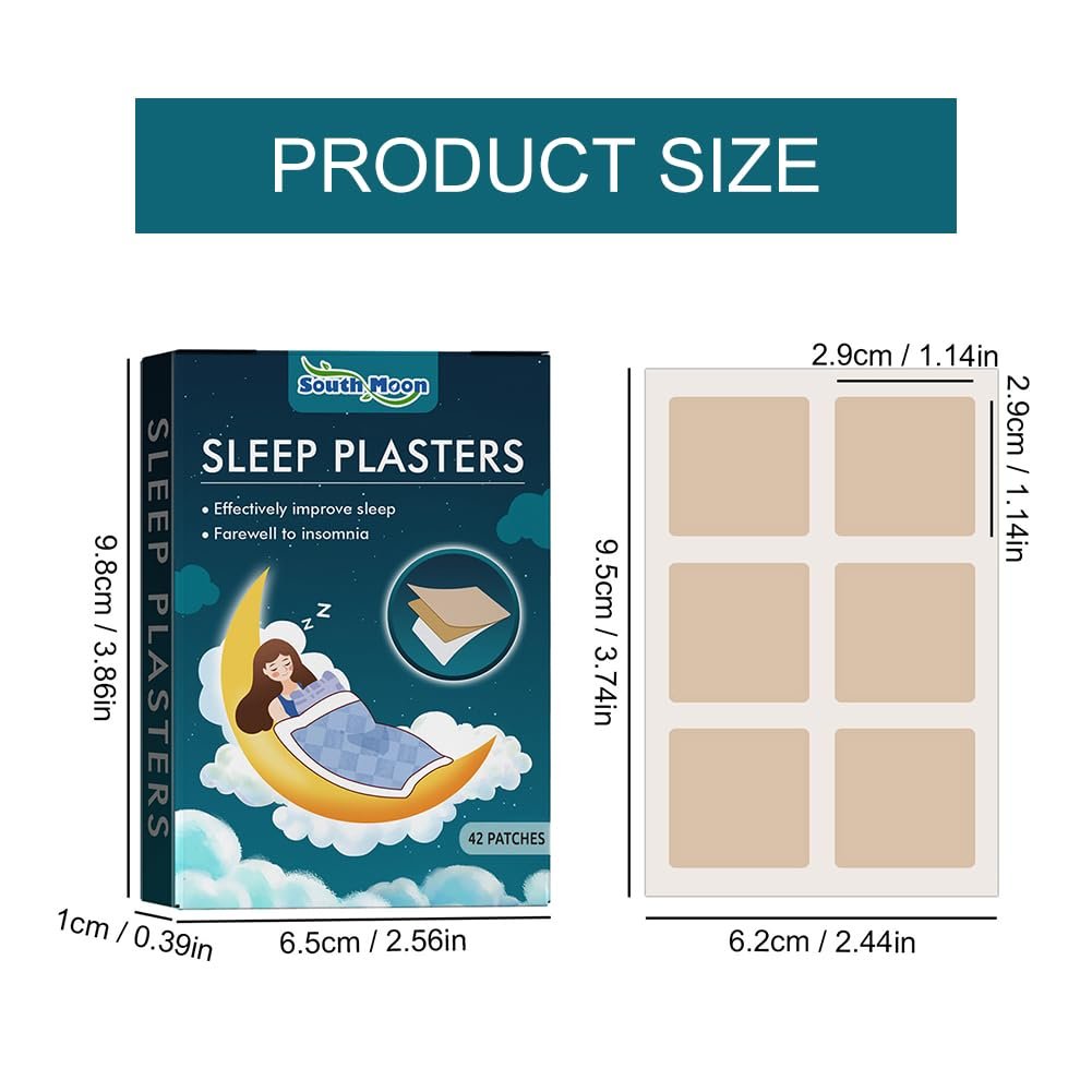 Пластирі для сну 42 шт., Покращені пластирі для сну для дорослих, фото №7