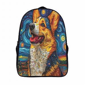 Рюкзак 3D Corgi DPEOANEBN 40 x 28 x 16 см, Стиль-6 - Фото 1