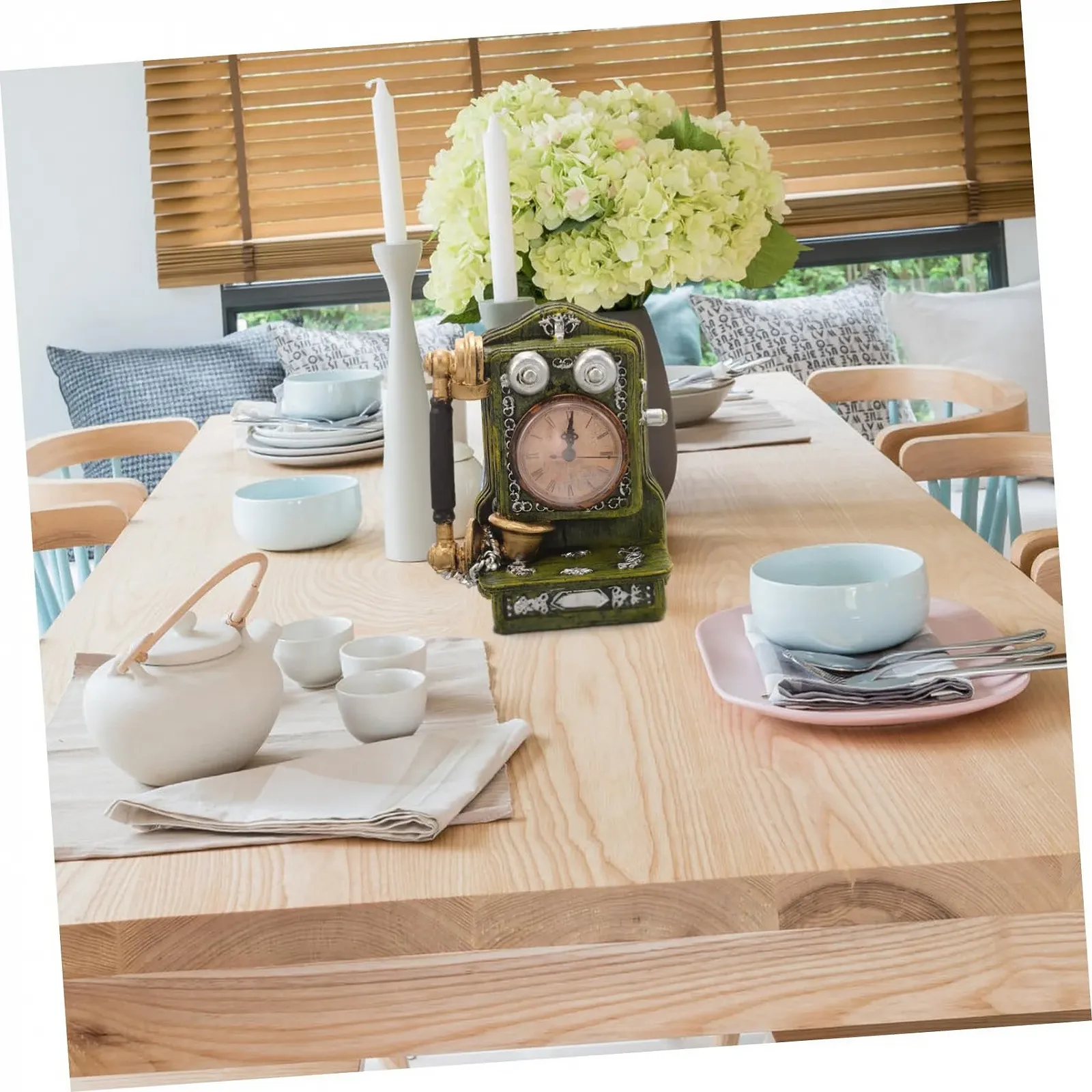 Настільний годинник у вінтажному стилі FUNOMOCYA, 2 шт., фото №6