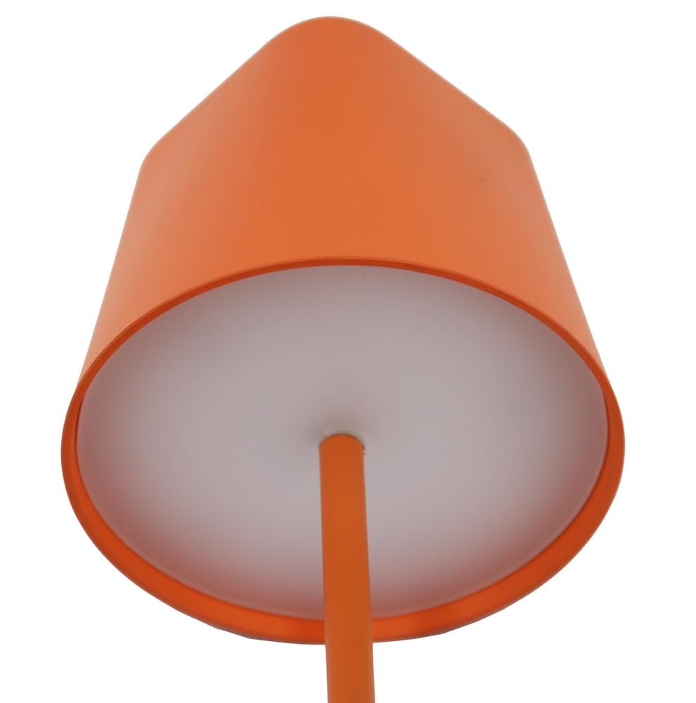 Настільна лампа Unilux Ava LED акумуляторна вулична IP44 регульована яскравість та колірна температура помаранчева, фото №4