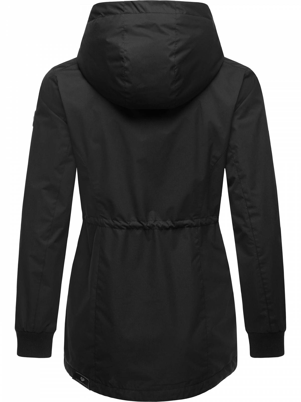 Переходная куртка Ragwear Dowey A YOUMODO Легкая Женская Короткая Водонепроницаемая Куртка для активного отдыха с кулиской на талии и капюшоном, фото №3