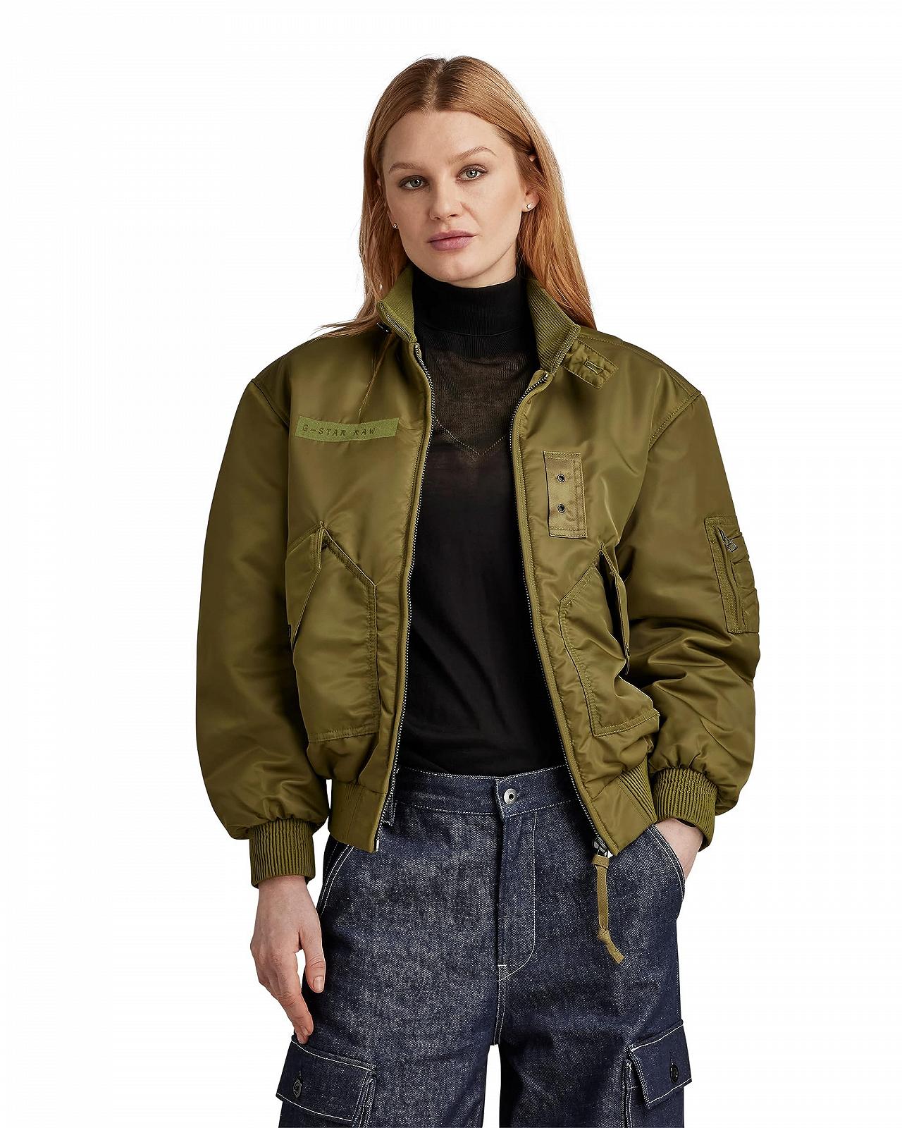 Бомбер G-STAR Damen Nylon Bomber Jacke, фото №1