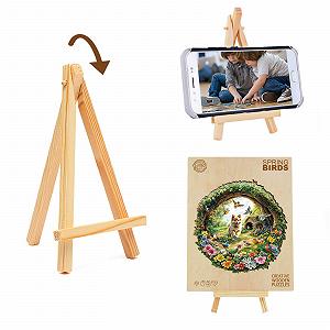 Пазл Spring Birds 290 деталей деревянный круглый - Фото 1