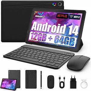 Планшет 10.1'' Byxsb A10L (3+9)/64ГБ Android 14 Чорний - Фото 1