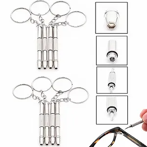 Набор отверток с кольцом Stainless Steel для ремонта очков 8 шт. - Фото 1