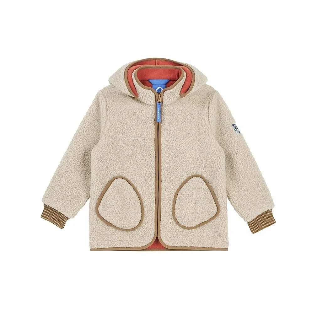 Куртка-фліс Teddy Finkid Tonttu Nalle Дихаюча дитяча внутрішня куртка на блискавці, фото №1