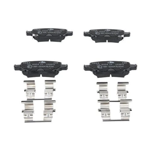 Комплект гальмівних колодок, дискове гальмо ATE Ceramic 13.0470-2615.2 для OPEL VAUXHALL, фото №2 Комплект гальмівних колодок, дискове гальмо ATE Ceramic 13.0470-2615.2 для OPEL VAUXHALL, фото №2