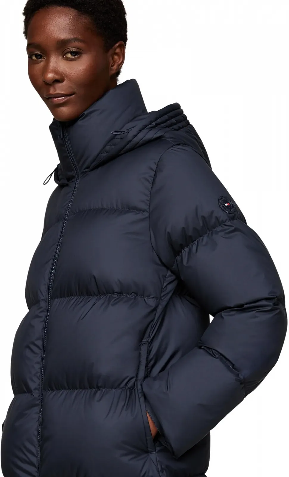 Пальто Tommy Hilfiger Пуховик Жіночий, фото №3 Пальто Tommy Hilfiger Пуховик Жіночий, фото №3