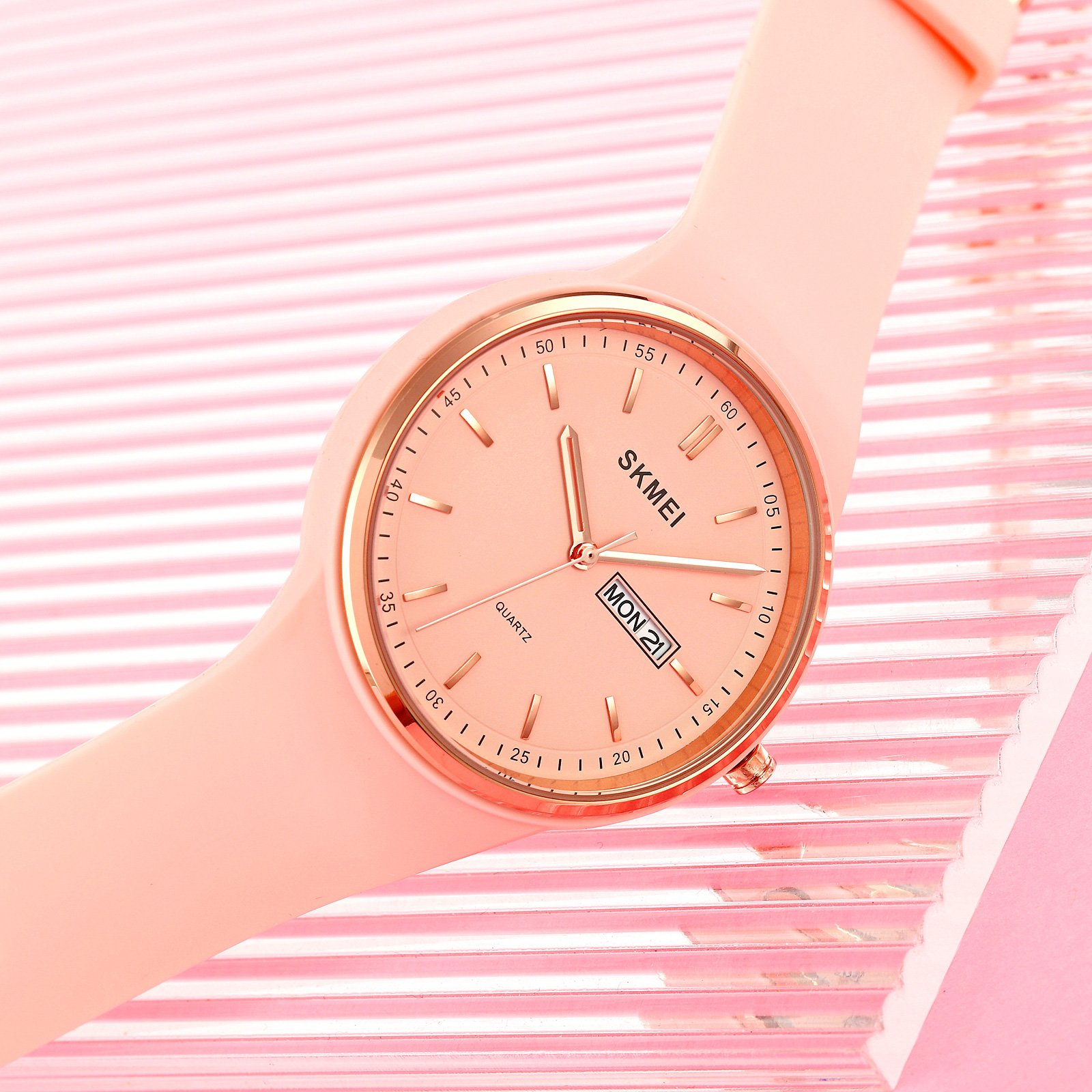 Годинник Skmei 1747PK Pink, фото №4