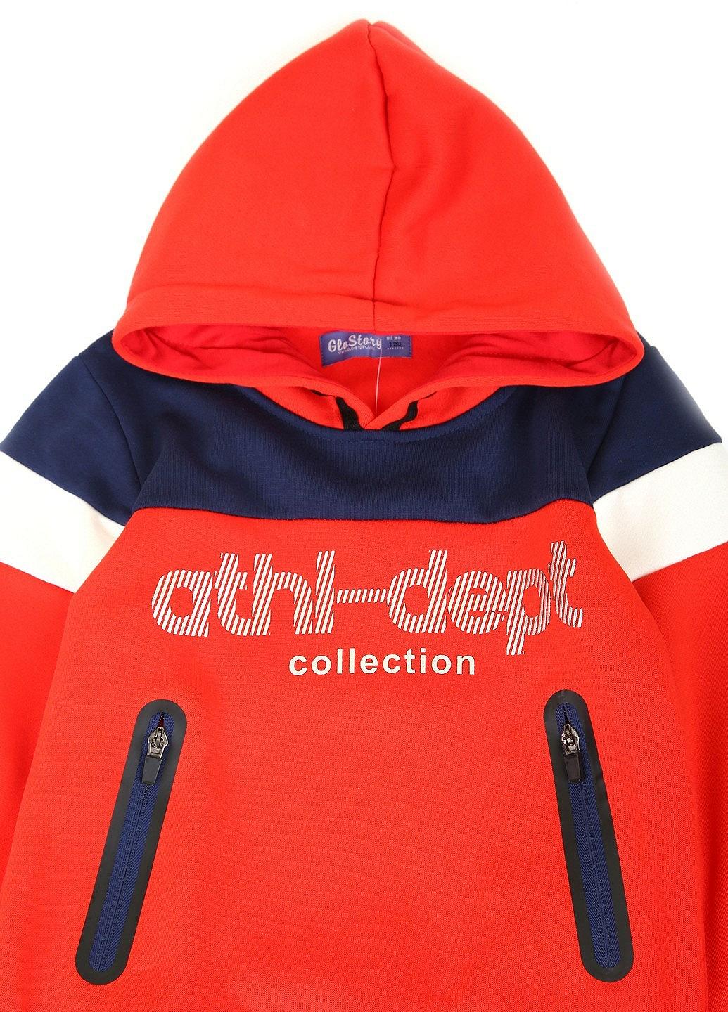 Толстовка Glo-Story 122см Красный (GT-3116-Red), фото №2