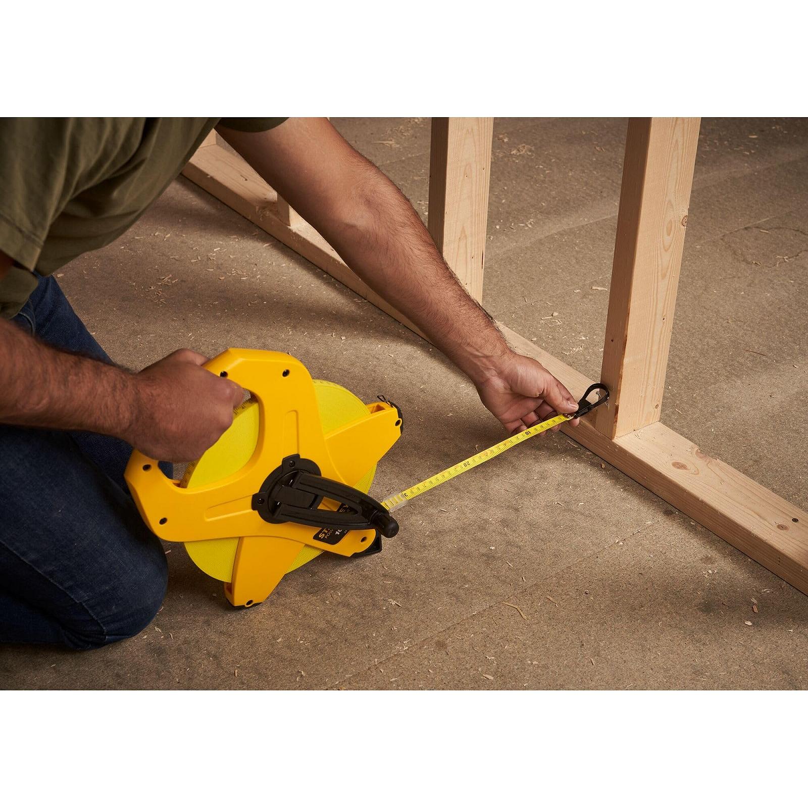 Рулетка Stanley Power Winder Fibreglass 2-34-777 (100 м довжина, 13 мм ширина, ергономічна, клас точності III), фото №2