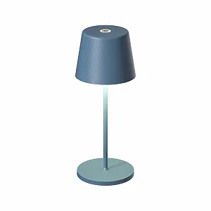 Настільна лампа NCC-Licht LED Акумуляторна Wireless IP65 Синя матова synthetic.ua - Фото 1