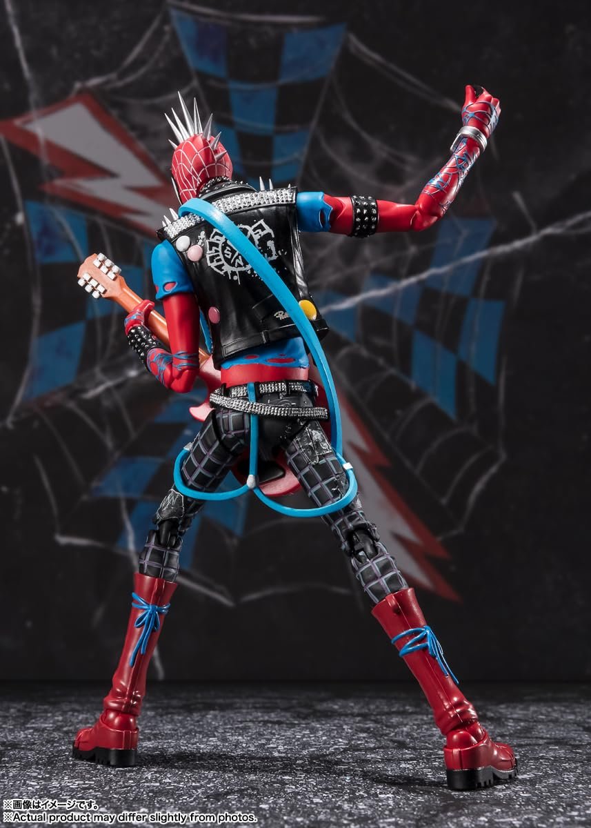 Екшн-фігурка Bandai Spirits Tamashii Nations Spider-Punk S.H.Figuarts Людина-павук: Крізь всесвіти, фото №7