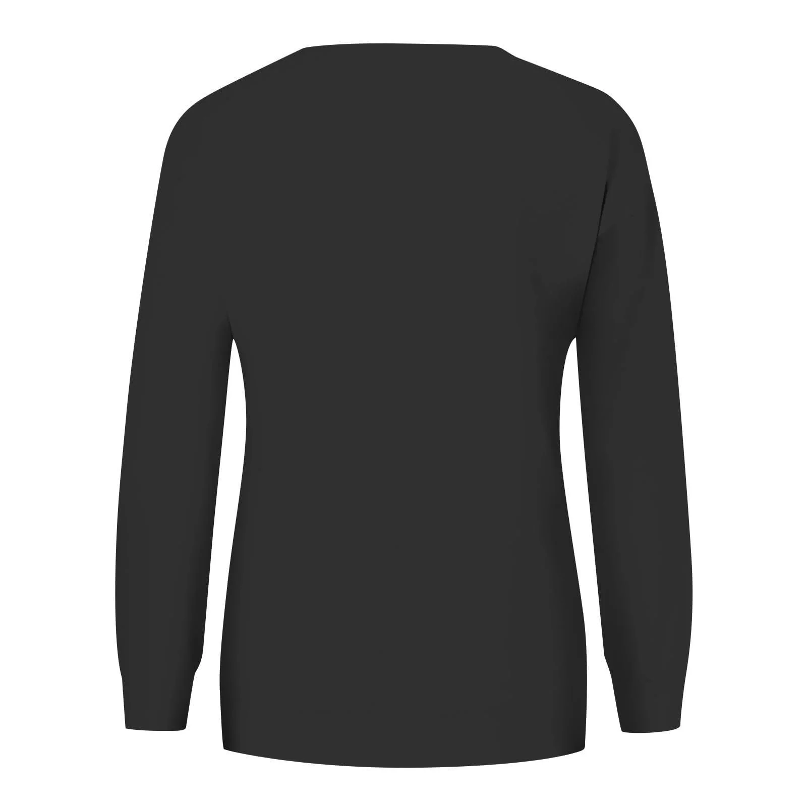 Женский Свитшот Рождественский Свободный Крой Модный Повседневный Хэллоуин С принтом Круглый вырез Длинный рукав, фото №2