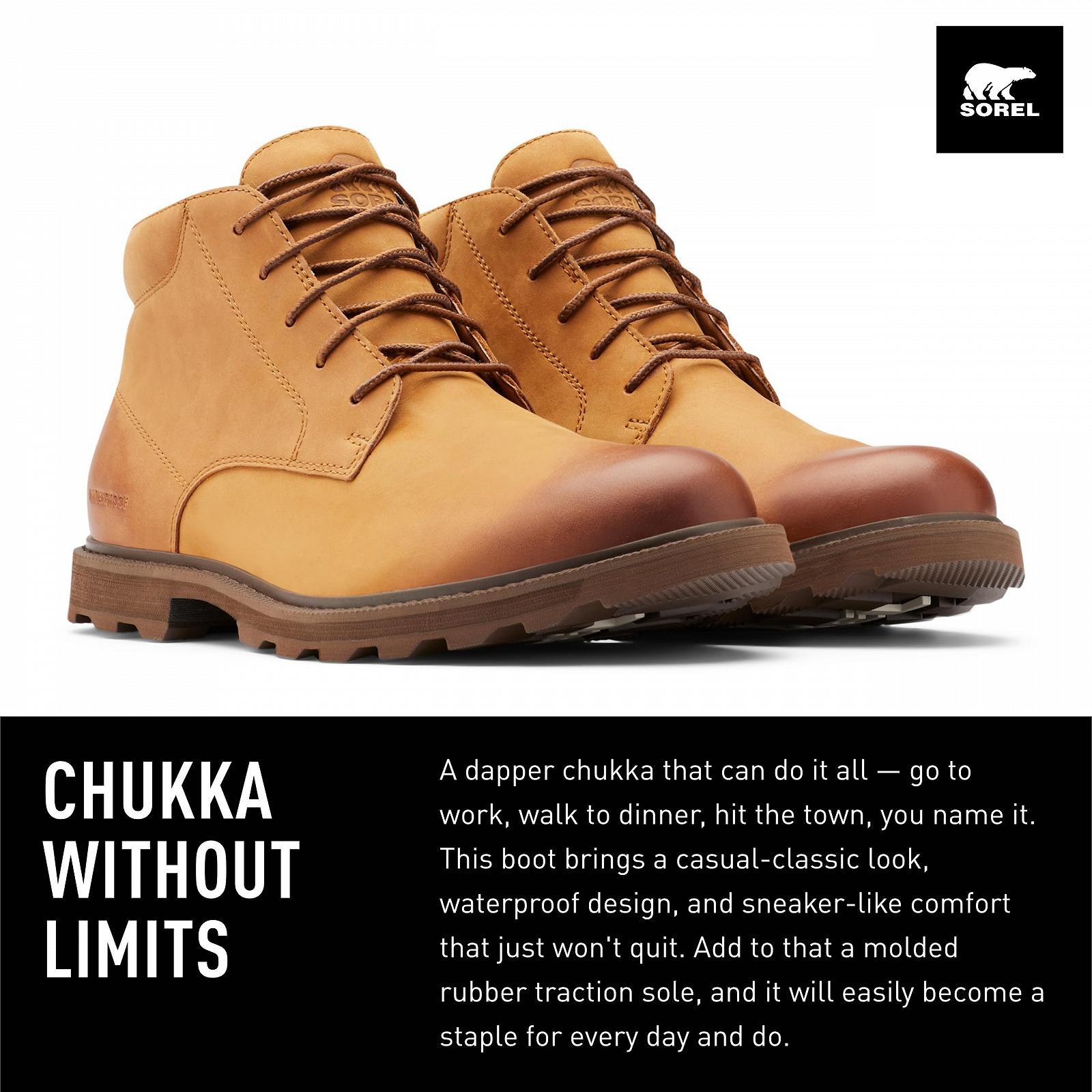 Чоловічі черевики Madson 2 Chukka Waterproof, фото №2