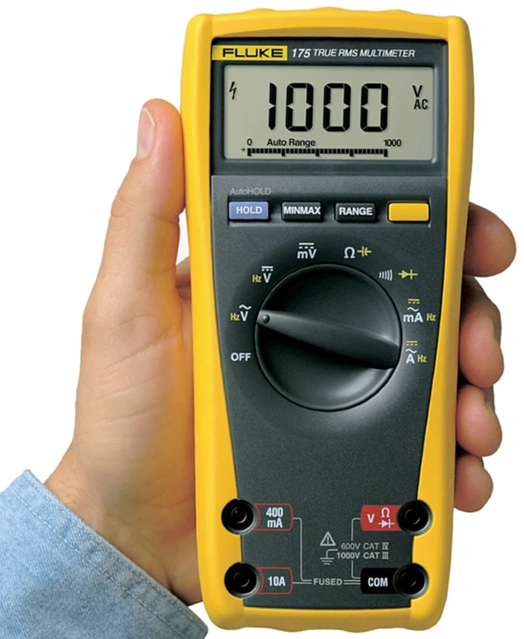 Мультиметр Fluke 175 TRMS Желтый, фото №4