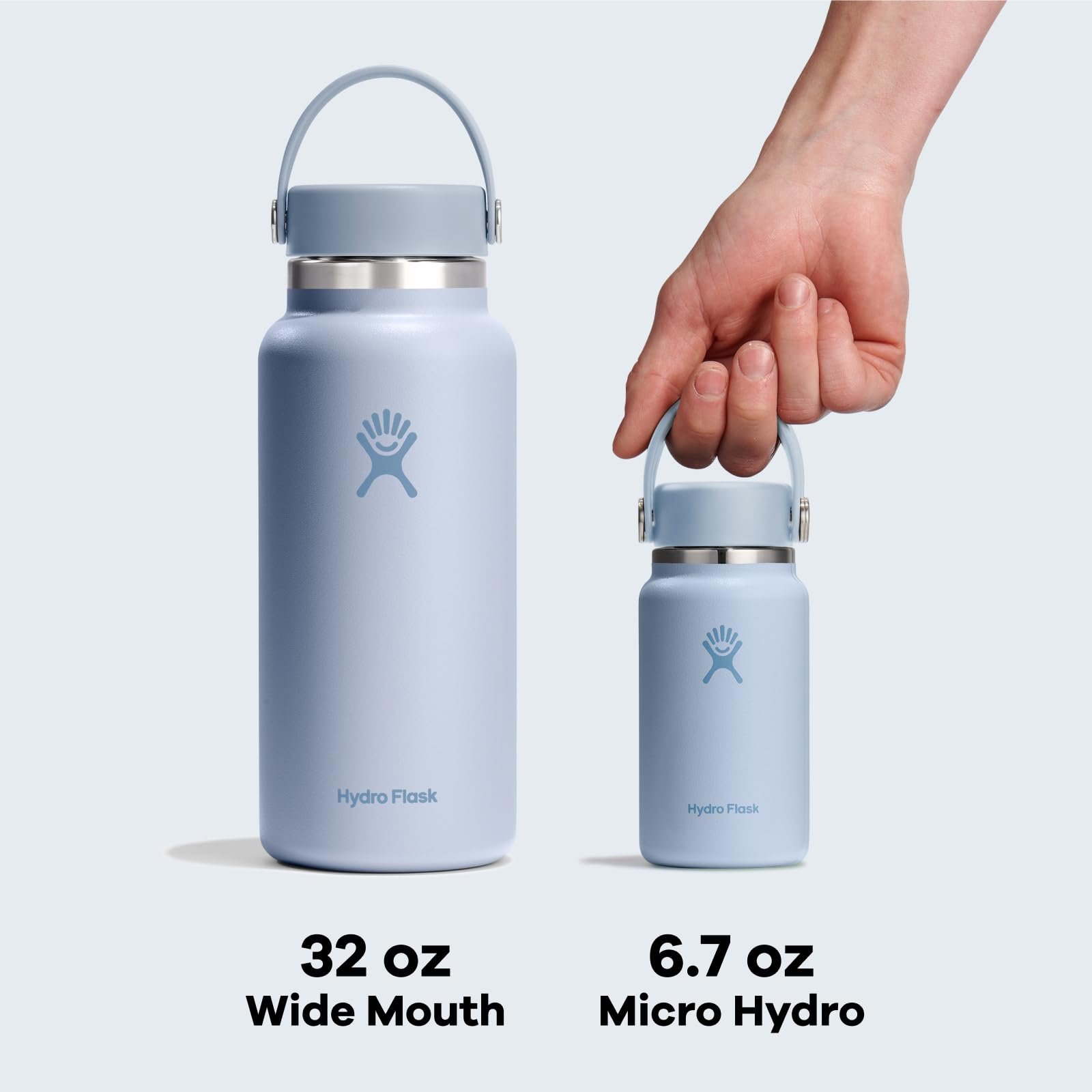 Міні-термопляшка Hydro Flask Micro Hydro 200 мл Герметична Нержавіюча сталь Black, фото №7 Міні-термопляшка Hydro Flask Micro Hydro 200 мл Герметична Нержавіюча сталь Black, фото №7