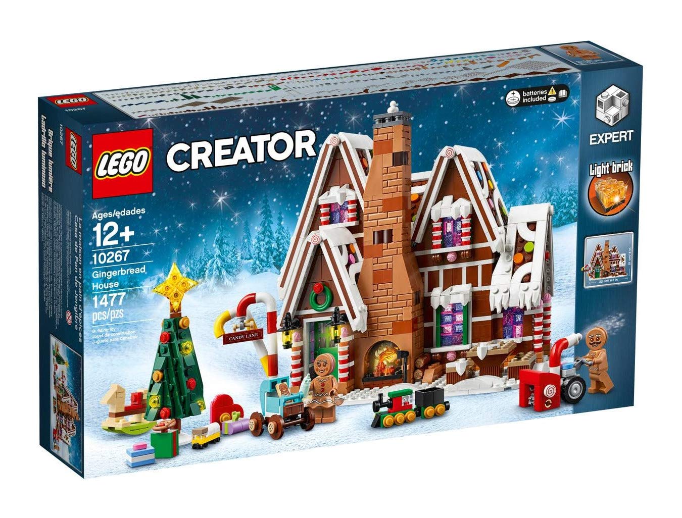 Конструктор Lego Creator Expert Gingerbread House 10267 (1477 деталей), фото №1