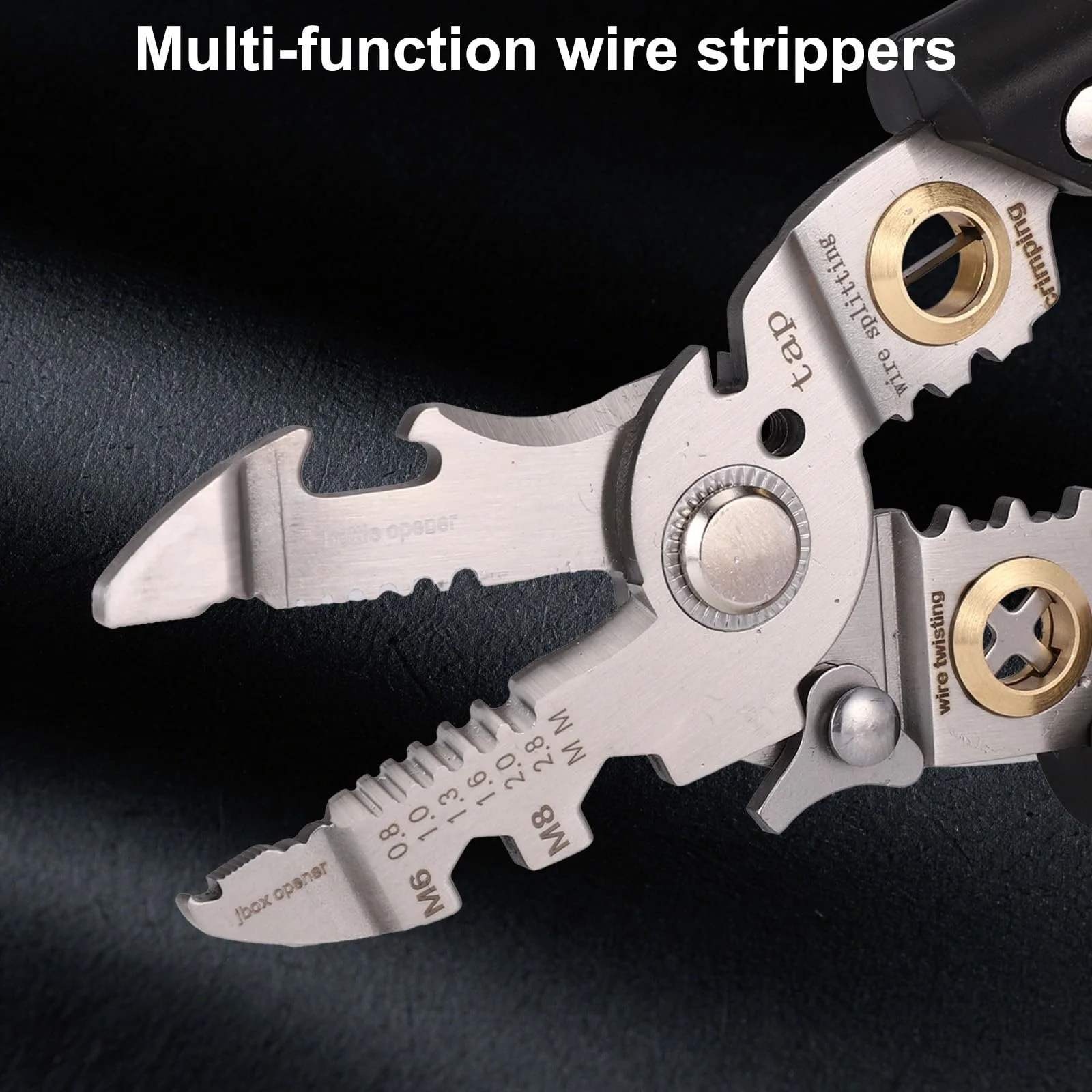 Стриппер 21-в-1 с функцией измерения тока 19 x 6 x 1.8 см, фото №3