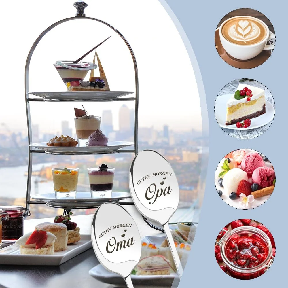 Ложка с гравировкой для бабушки и дедушки, фото №4