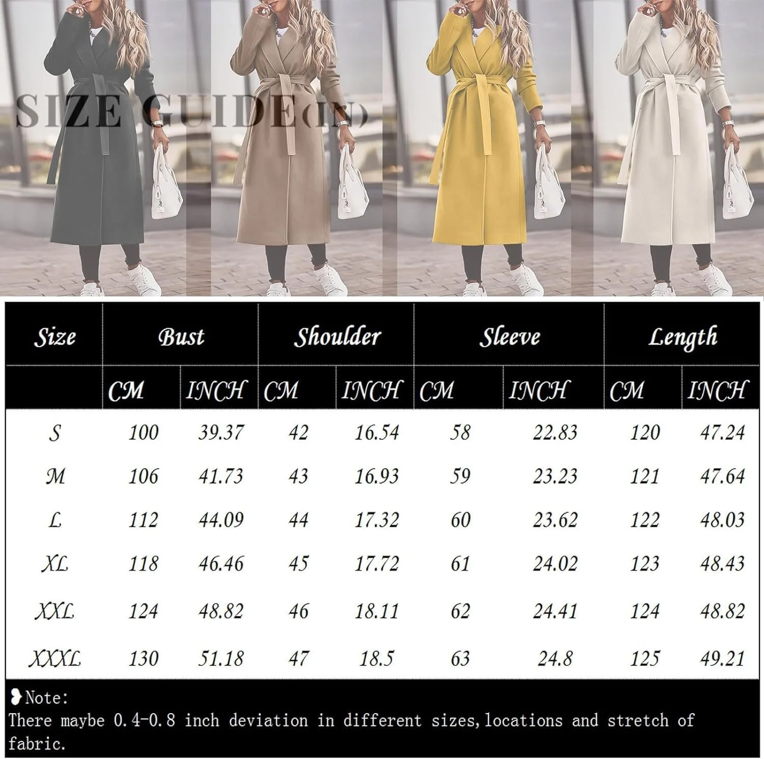 Пальто Youning Зимнее Женское Длинное, фото №7