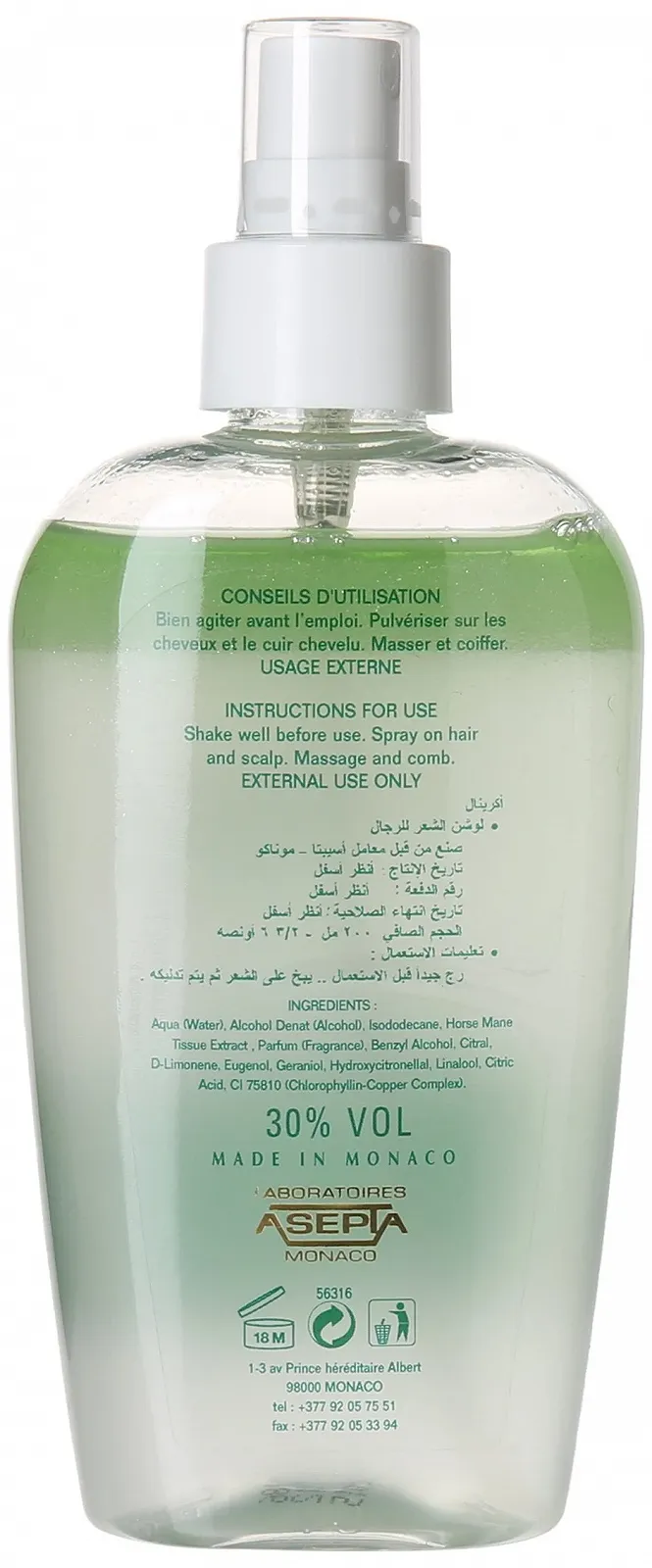 Лосьйон Ecrinal Спеціальна вода для чоловіків Інтенсивний засіб проти випадіння волосся, 200 мл, фото №3 Лосьйон Ecrinal Спеціальна вода для чоловіків Інтенсивний засіб проти випадіння волосся, 200 мл, фото №3