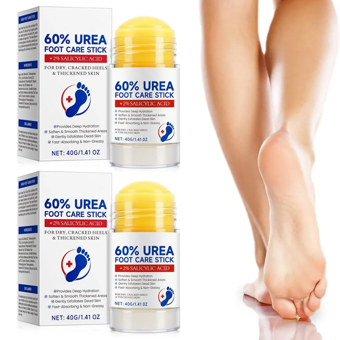 Крем для ног Urea Cream 60%, 2 шт., фото №1 Крем для ног Urea Cream 60%, 2 шт., фото №1
