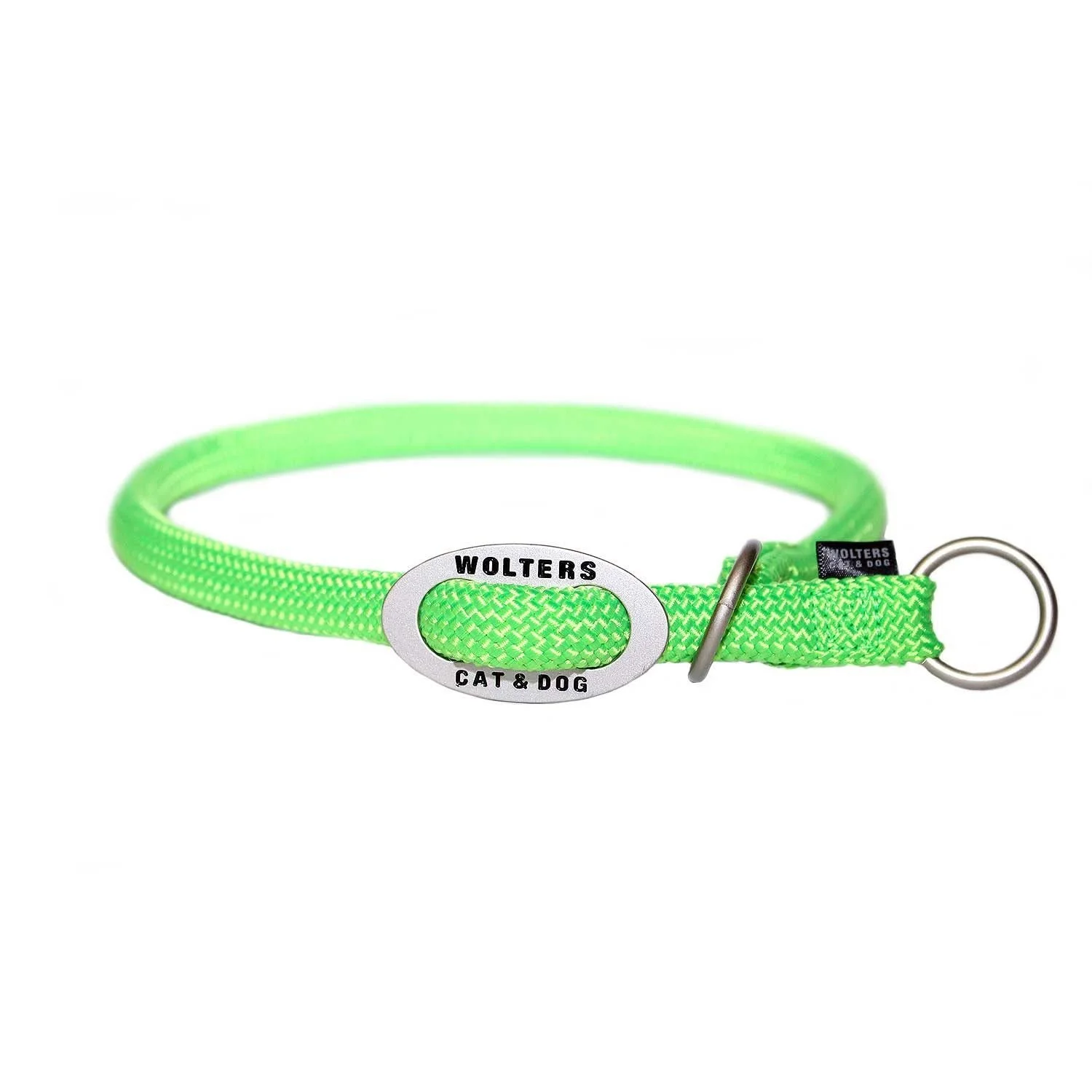 Ошейник-удавка Wolters Cat & Dog K2 40 см x 9 мм Горчично-желтый, фото №5
