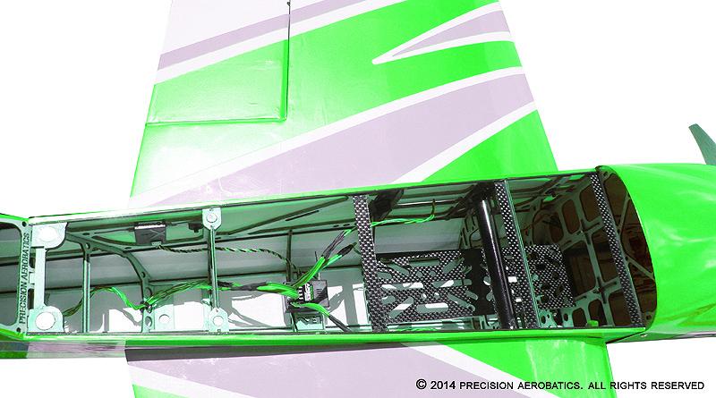 Самолет радиоуправляемый Precision Aerobatics XR-52 1321мм KIT зеленый, фото №8