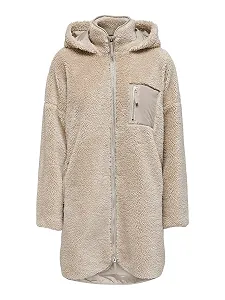 Пальто Teddy ONLY Onlsascha teddy fur coat - Фото 1