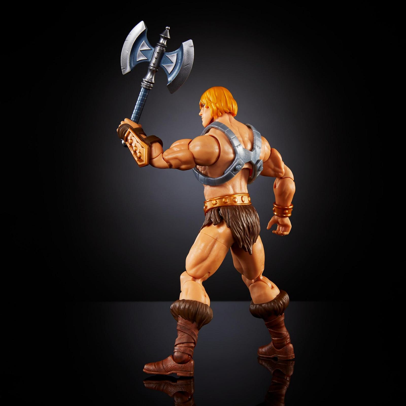 Фигурка Хи-Мена Masters of the Universe: Revolution Masterverse с боевой броней, коллекционная фигурка с 30 точками артикуляции, фото №5