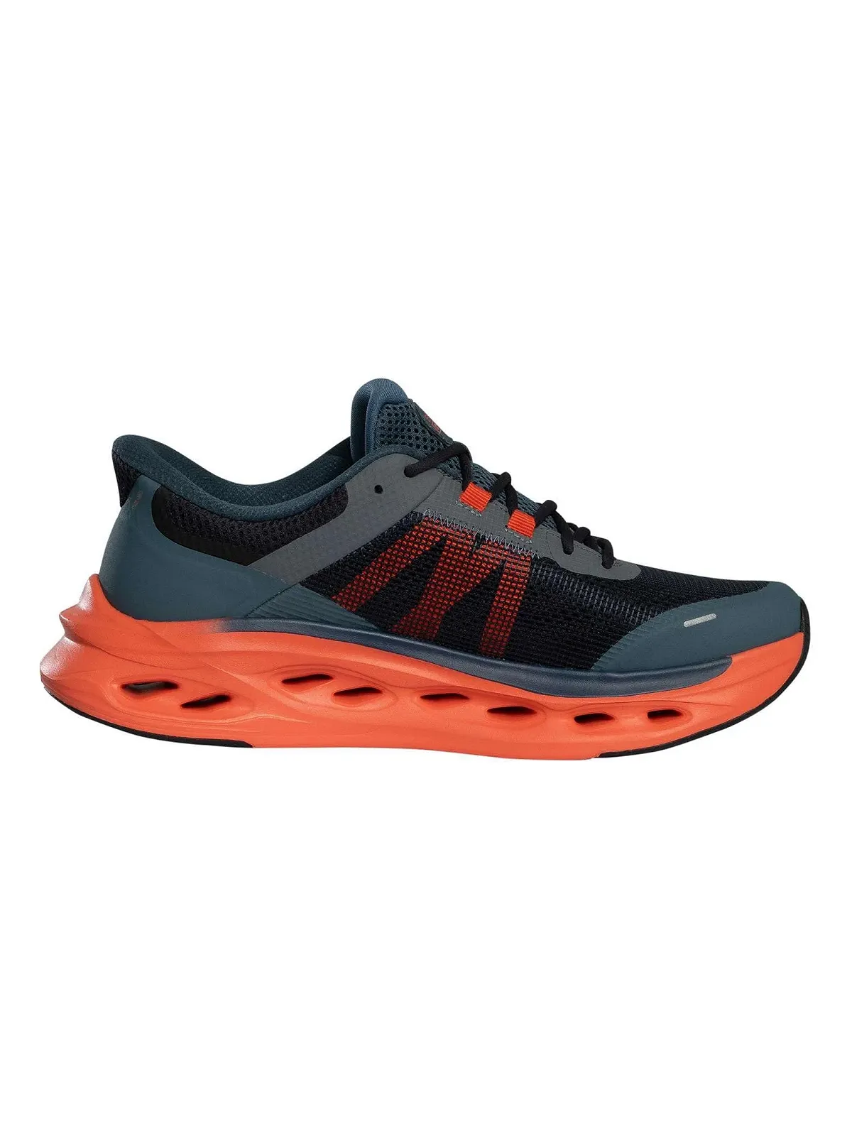 Кросівки Skechers Slip Ins Max Cushioning Glide Step Navy/Orange, фото №3