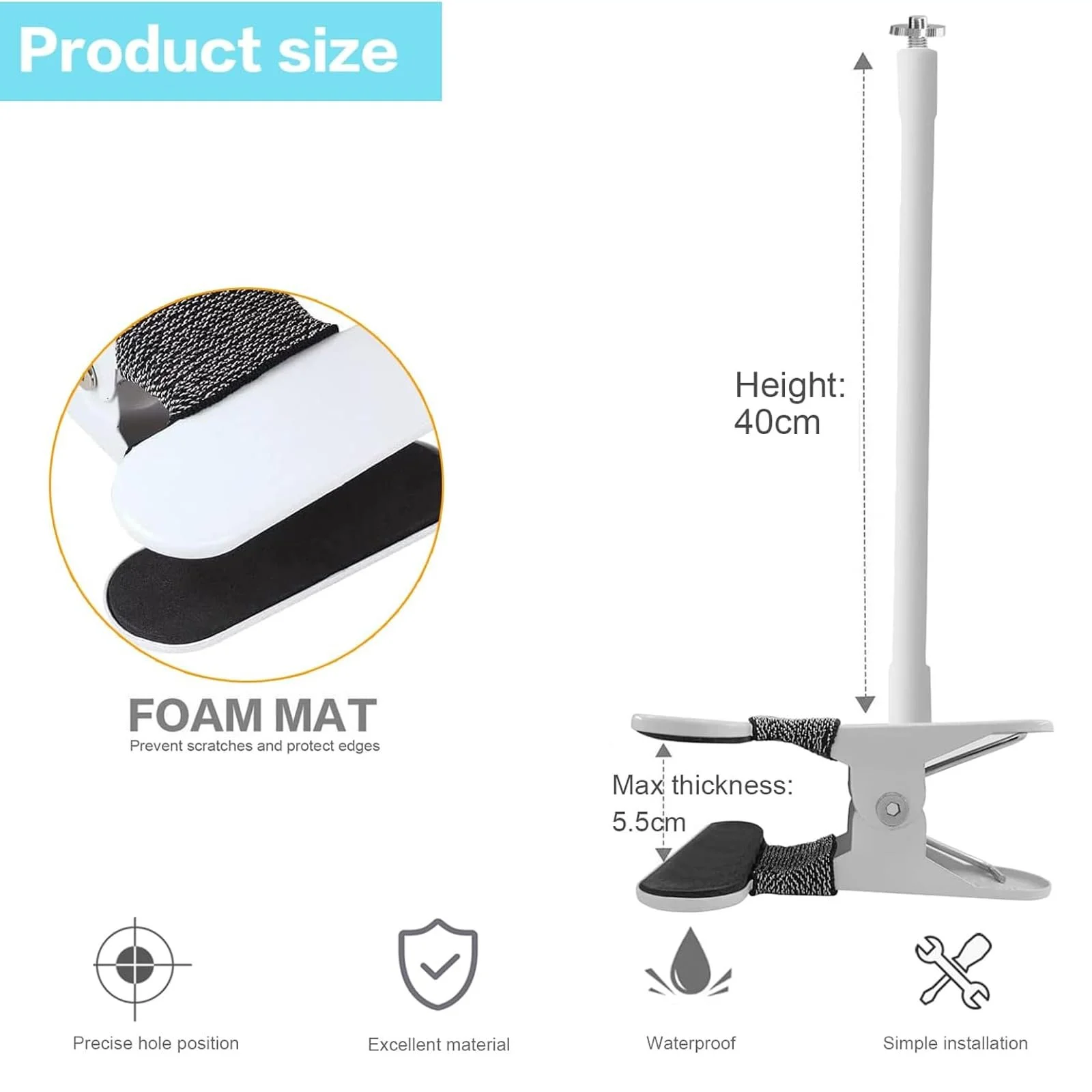 Тримач Momcozy / ieGeek / Boifun Universal 1/4 Standard Thread, фото №5