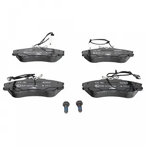 Комплект гальмівних колодок, дискове гальмо ATE 13.0460-2829.2 для CITROËN PEUGEOT synthetic.ua - Фото 1