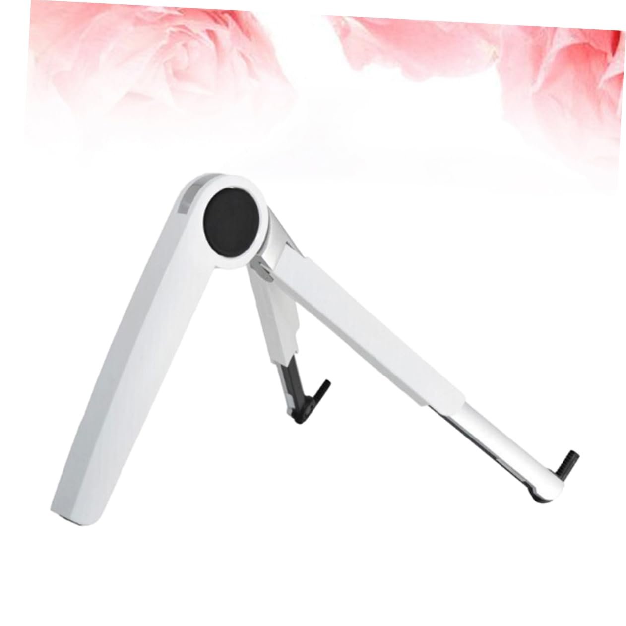 Підставка для ноутбука трикутна алюмінієва Gatuida Регульована по висоті Складна Портативна Функція охолодження Білий, фото №4