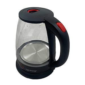 Купити Электрочайник стеклянный Rainberg RB-2240 1500 Вт 1,8л Красный - Фото 1 Электрочайник стеклянный Rainberg RB-2240 1500 Вт 1,8л Красный - Фото 1