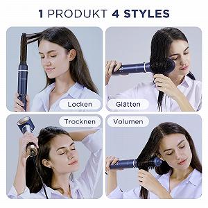 Стайлер для волосся PARWIN PRO BEAUTY 5-в-1 110 000 RPM BLDC мотор іонізація подарункова коробка synthetic.ua - Фото 1